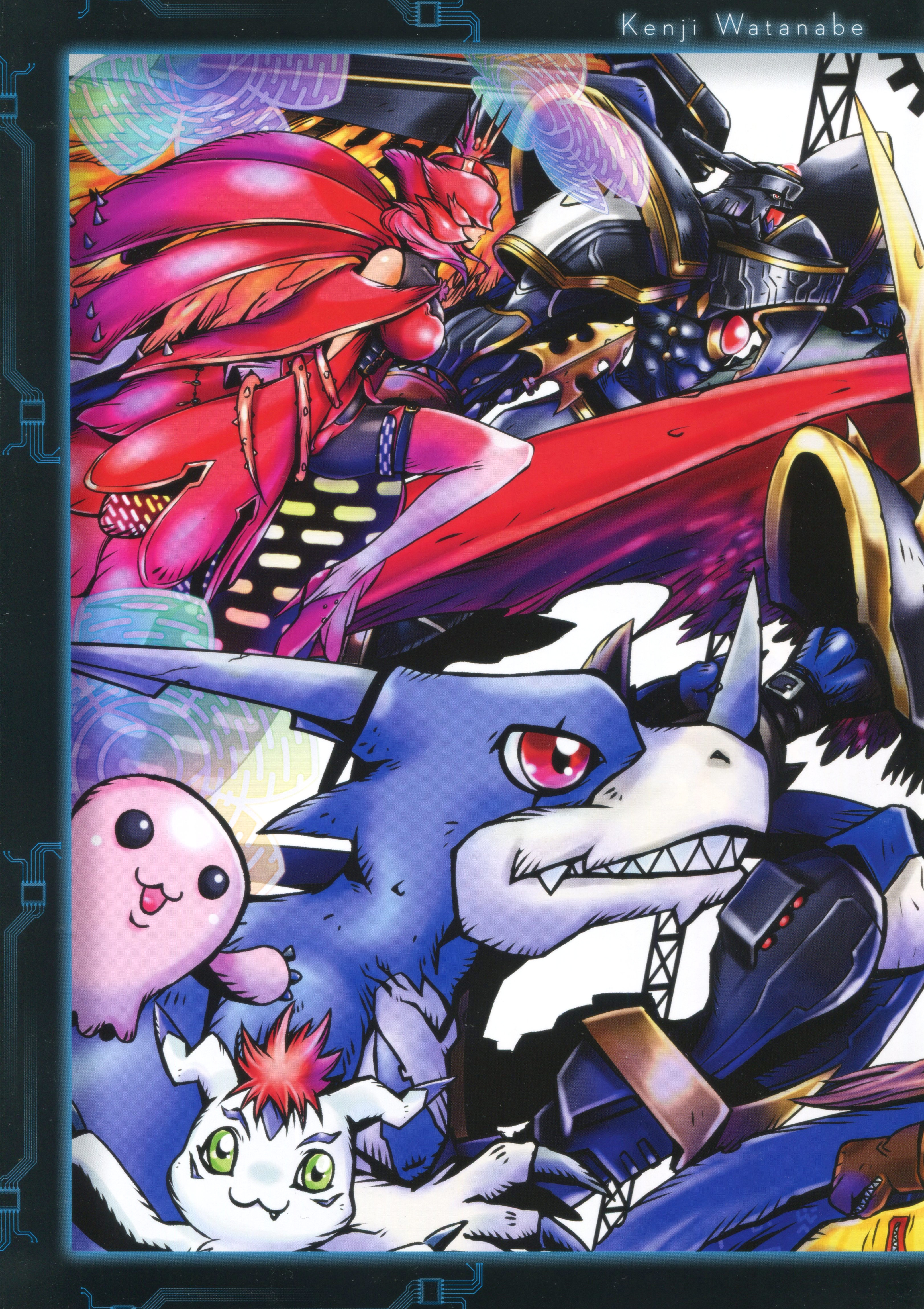 Digital Monster Art Book Ver Pendulum Breakdown Scans With The Will Digimon Forums