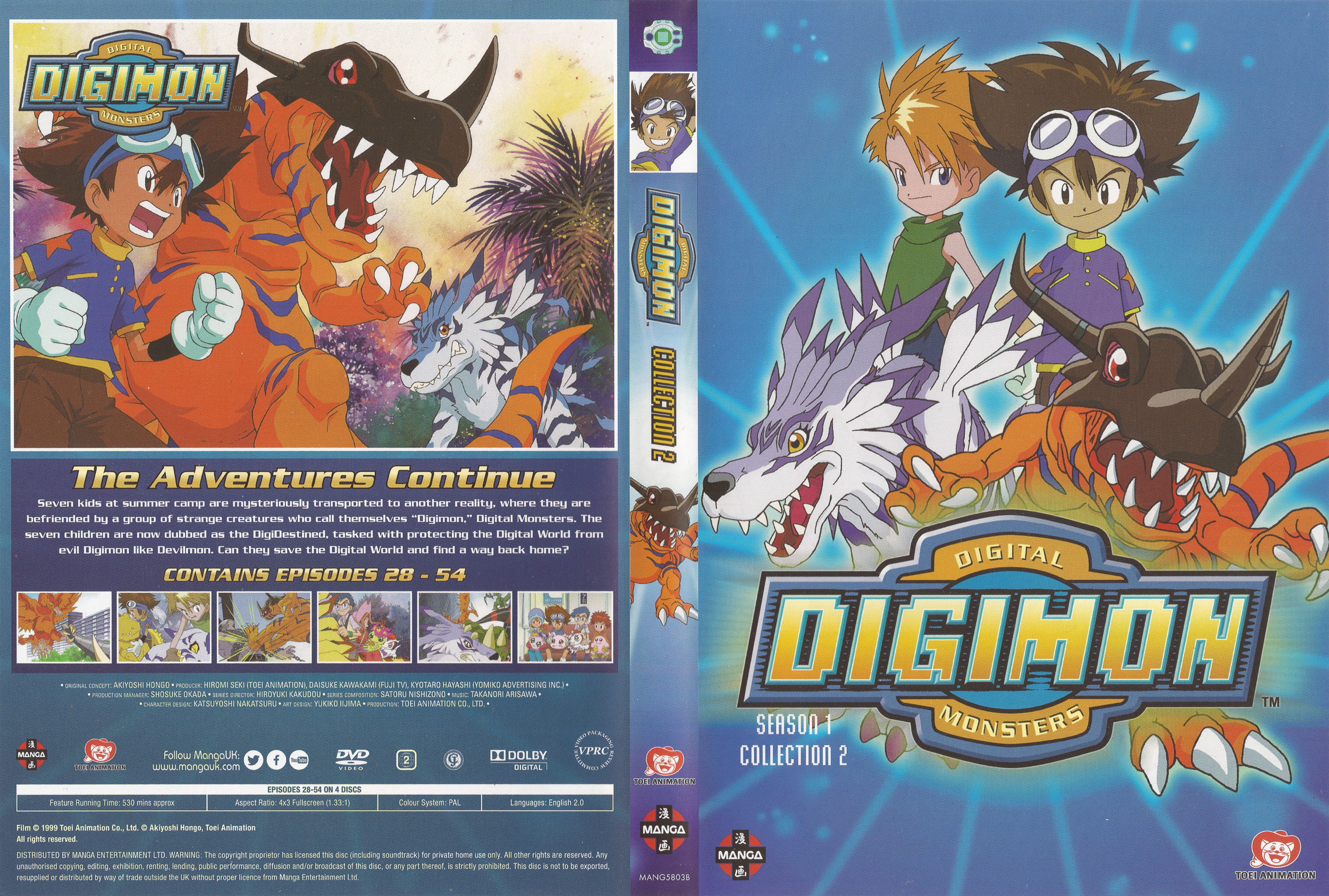 UK Digimon Season 1 DVD Collection- Scans, Breakdown, and Overview With the...