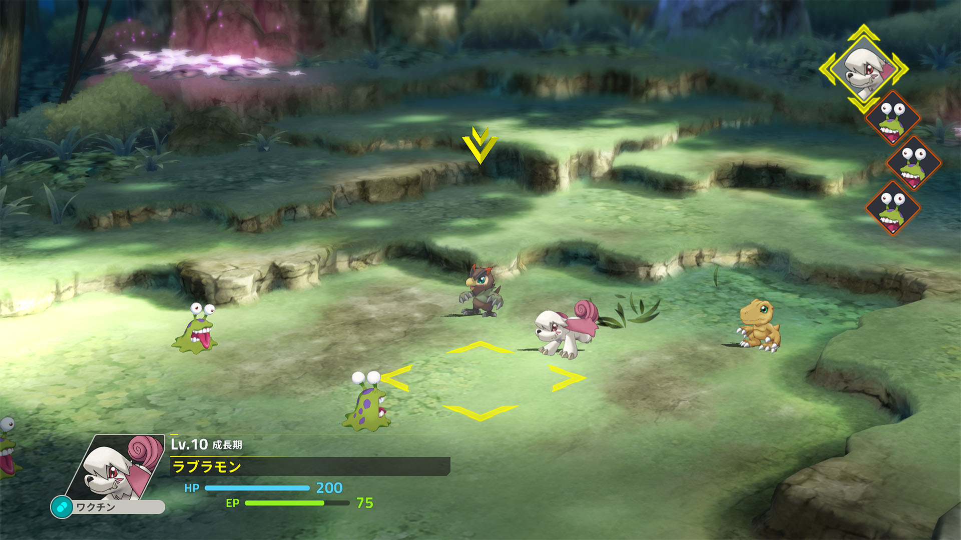 Screenshots de Digimon Survive