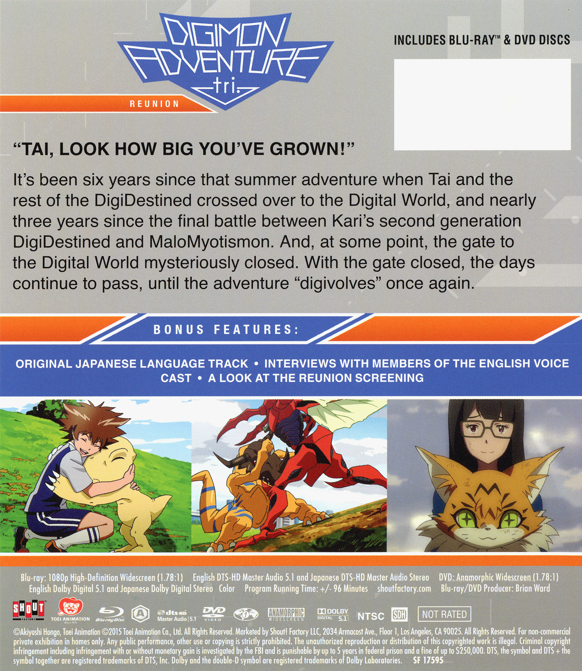 Digimon Adventure Tri Reunion (DVD) Review