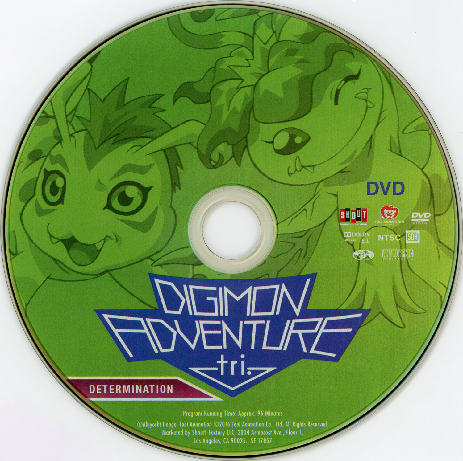 DVD DIGIMON ADVENTURE TRI THE MOVIE 2 : KETSUI English SUB All Reg +Tracking