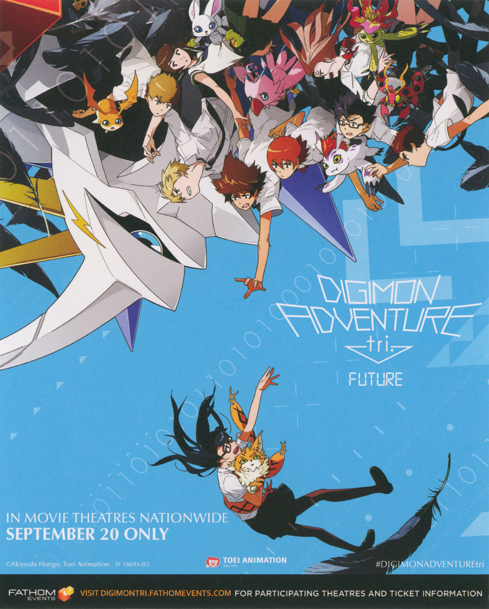 Shout! Studios on X: On 8/7, Digimon Adventure tri.: Coexistence comes  out! Pre-order the Blu-ray from Shout Factory and get a free lithograph  (while supplies last).   / X