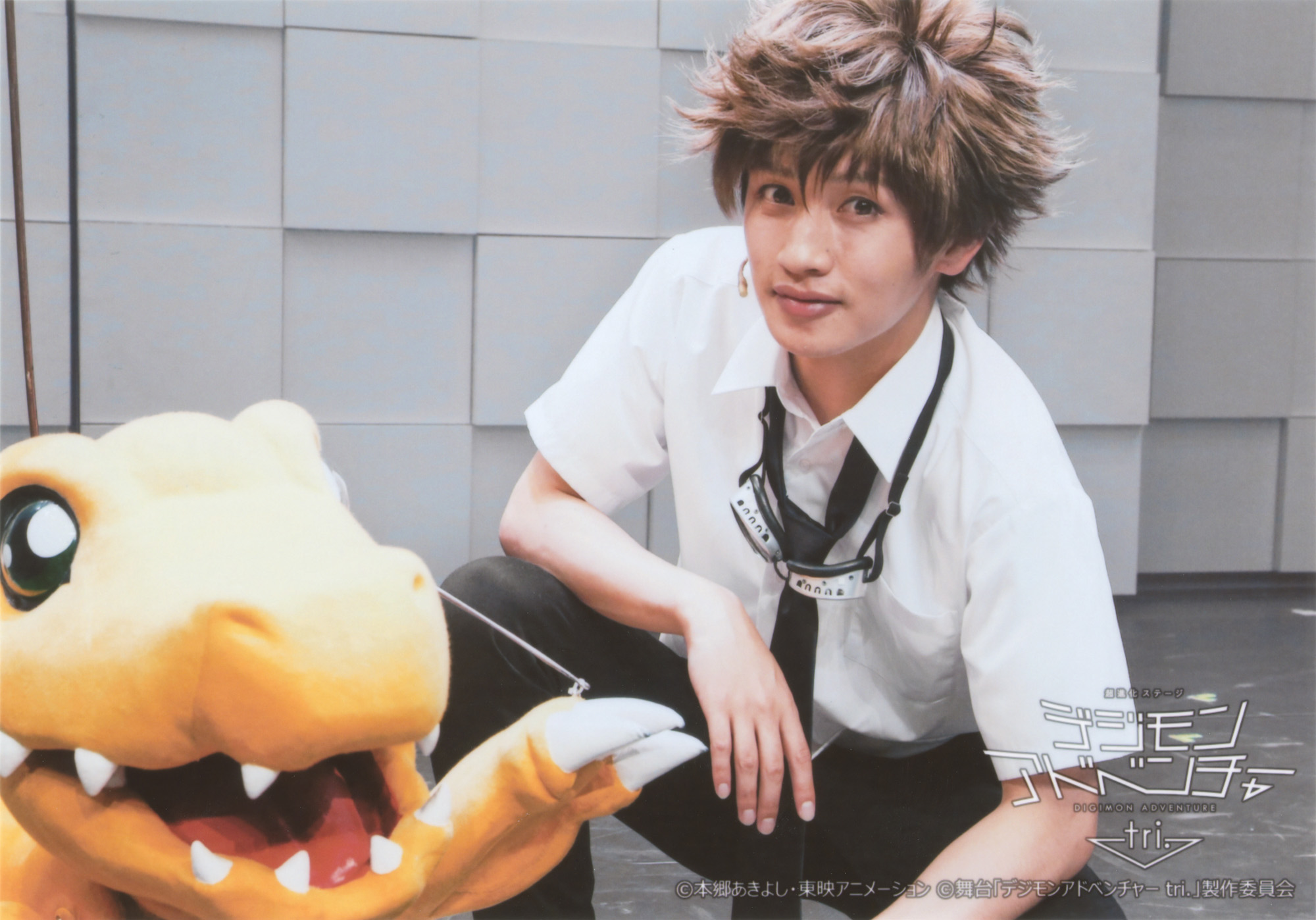 First in-costume photo from Digimon live-action stage production released