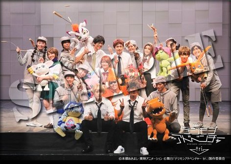 First in-costume photo from Digimon live-action stage production released