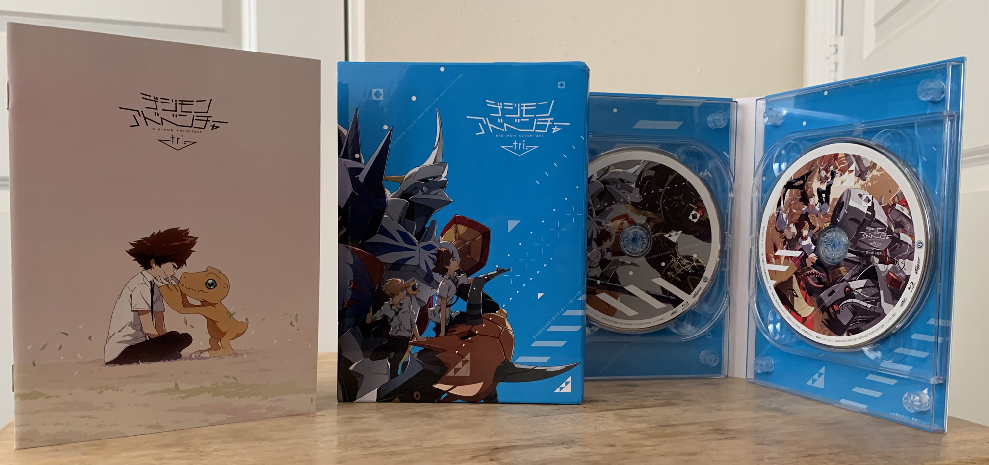 Digimon Adventure Tri 6-Film Collection Blu-Ray Set with Slipcover