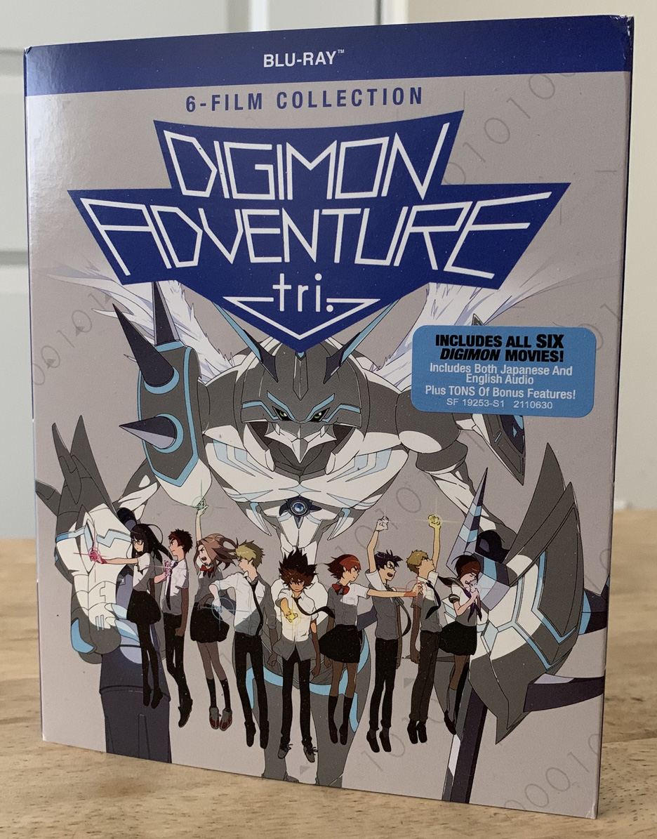 Digimon Adventure Tri 6-Film Collection Blu-Ray Set with Slipcover